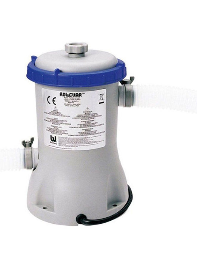530 Gal Flow Laminated Swimming Pool Water Filter Pump