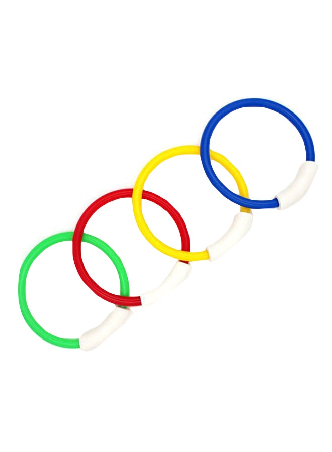 4-Piece Easy Grap Underwater Swimming Ring Set