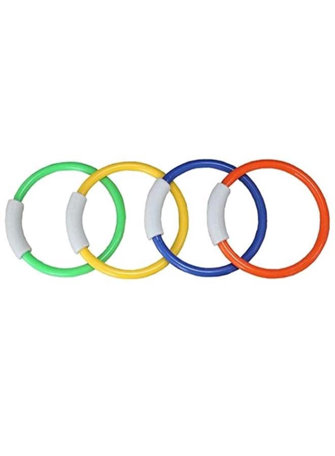 4-Piece Easy Grap Underwater Swimming Ring Set