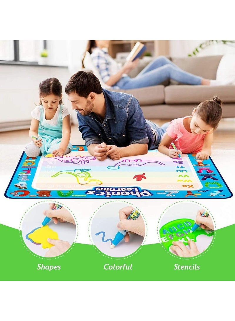 Kids Aqua Magic Water Doodle Mat, Water Drawing Mat for Toddlers