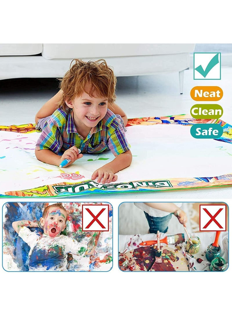 Kids Aqua Magic Water Doodle Mat, Water Drawing Mat for Toddlers