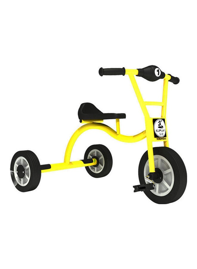 High Quality Outdoor Steel Tube Three-Wheeled Scooter - Yellow 79x52x60cm