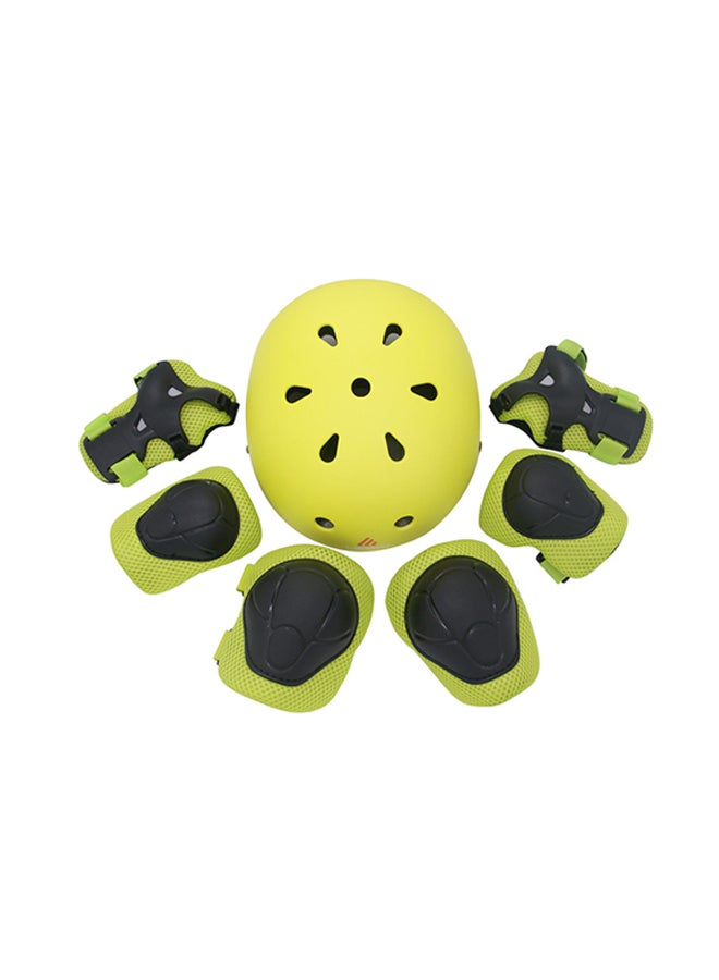 Children's Balance Wheel Slip Knee Pads Elbow Guards Helmet 7 set 1kg