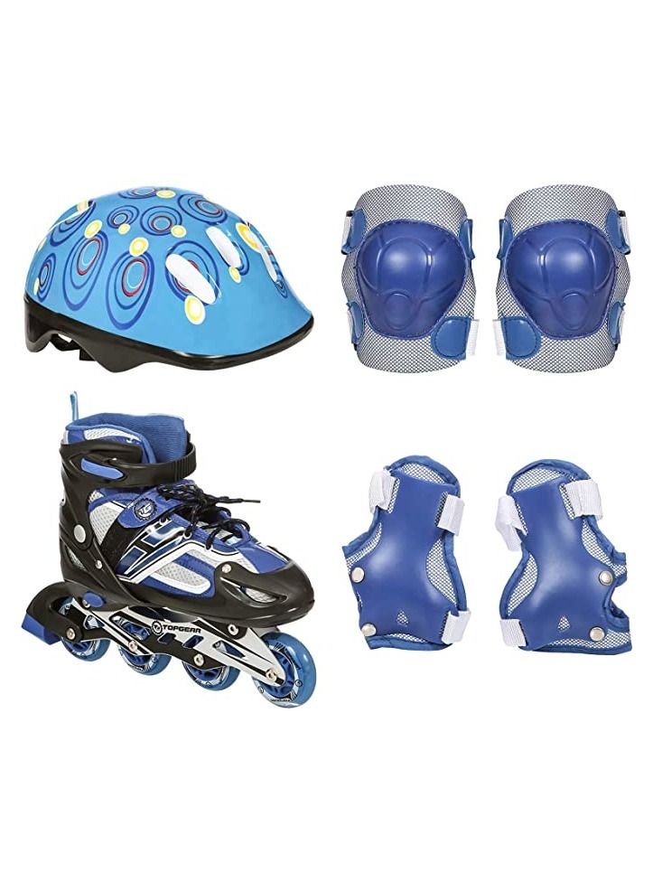 Top Gear Roller Skate Shoes 38-41 Blue TG-9006