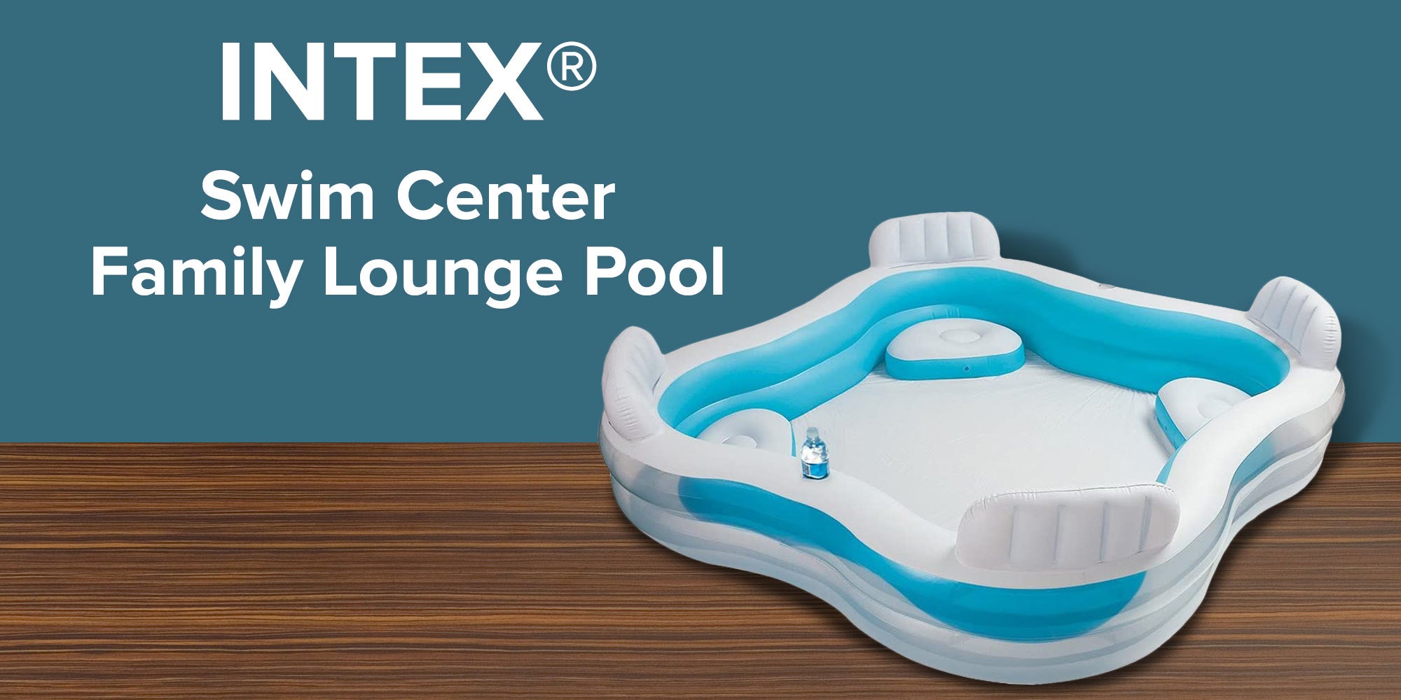 Swim Centre Family Lounge Pool 90x90x26inch 90x90x26inch