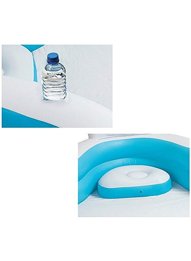 Swim Centre Family Lounge Pool 90x90x26inch 90x90x26inch