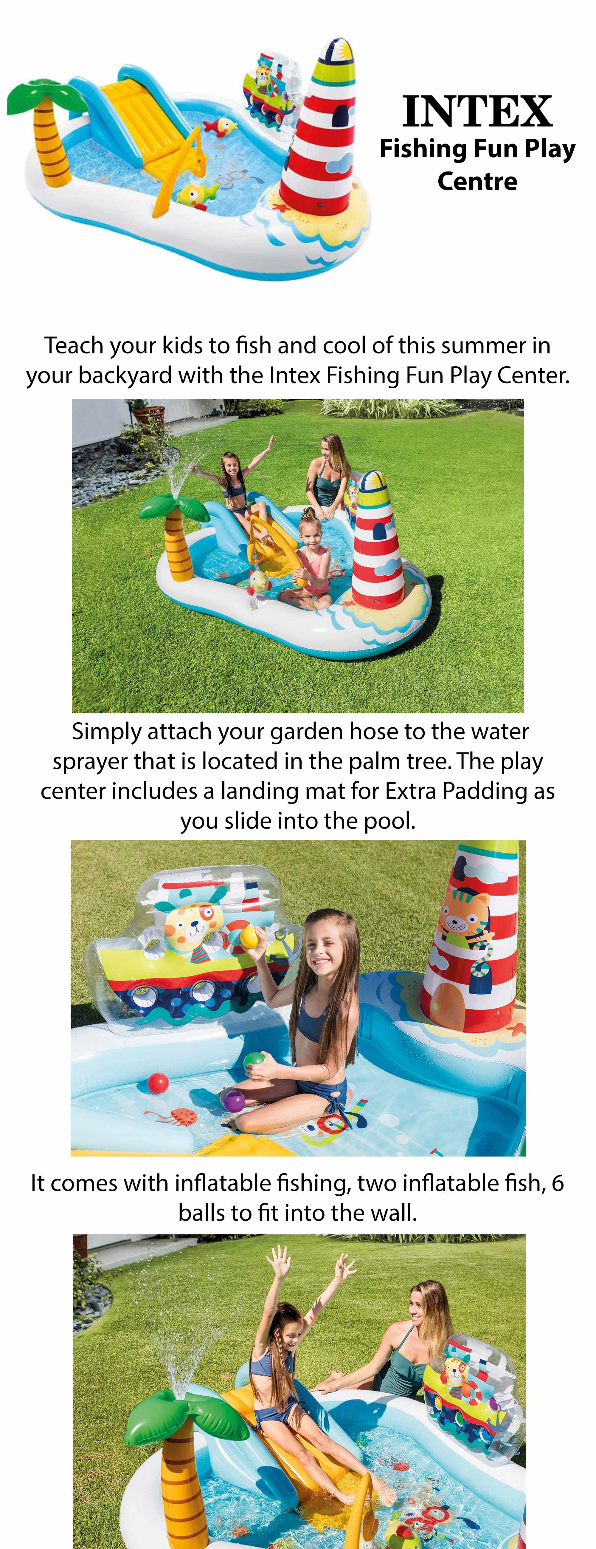 Fishing Fun Play Center 188x218x99cm 188x218x99cm