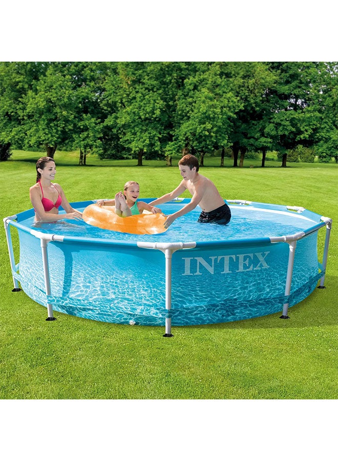 Beachside Frame Round Swimming Pool 305x76cm 305x76cm 305x76cm