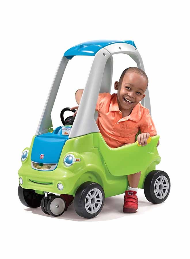 Cute Kids Sliding Car Cozy Coupe Ride-On Toy Toddler Push And Buggy Includes Working Doors Steering Wheel 73X47X87cm