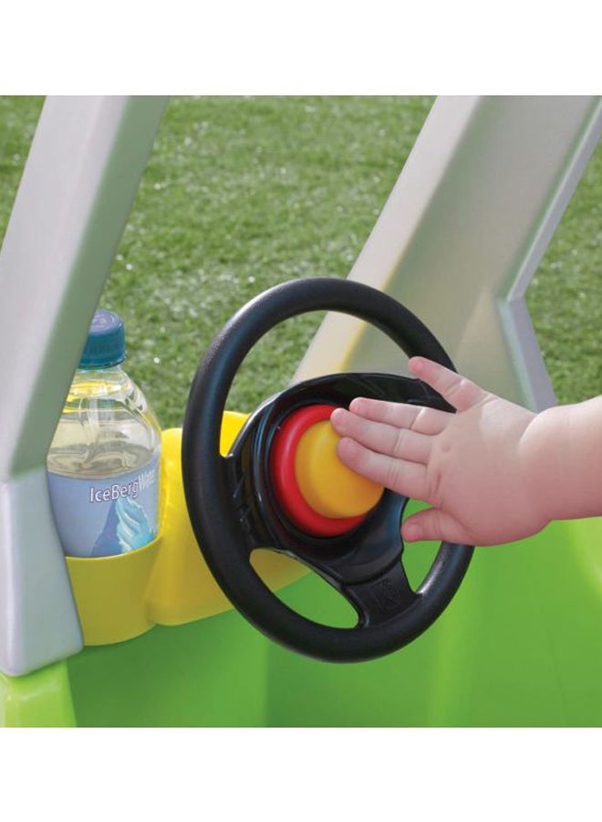 Front Wheels Spin 360 Degrees Kid-Powered Ride On Little Car 73X47X87cm
