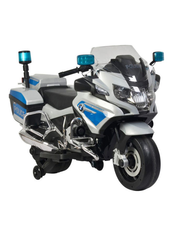 Police Powered Riding Motorbike Multicolour