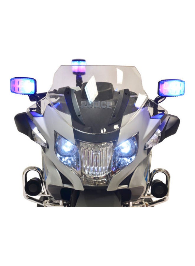 Police Powered Riding Motorbike Multicolour