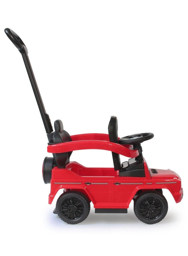 AMG G350D Push Car with Handle Red