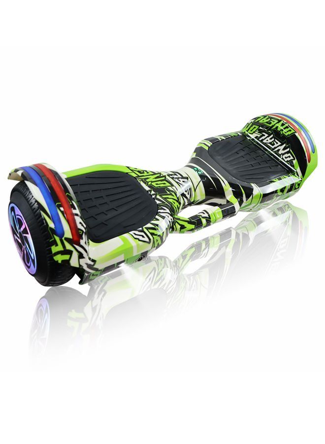 6.5inch Smart Electric Scooter 2 Wheels Self Balancing Scooter Lithium Battery Hoverboard Balance Scooter Bluetooth with Led Lights.