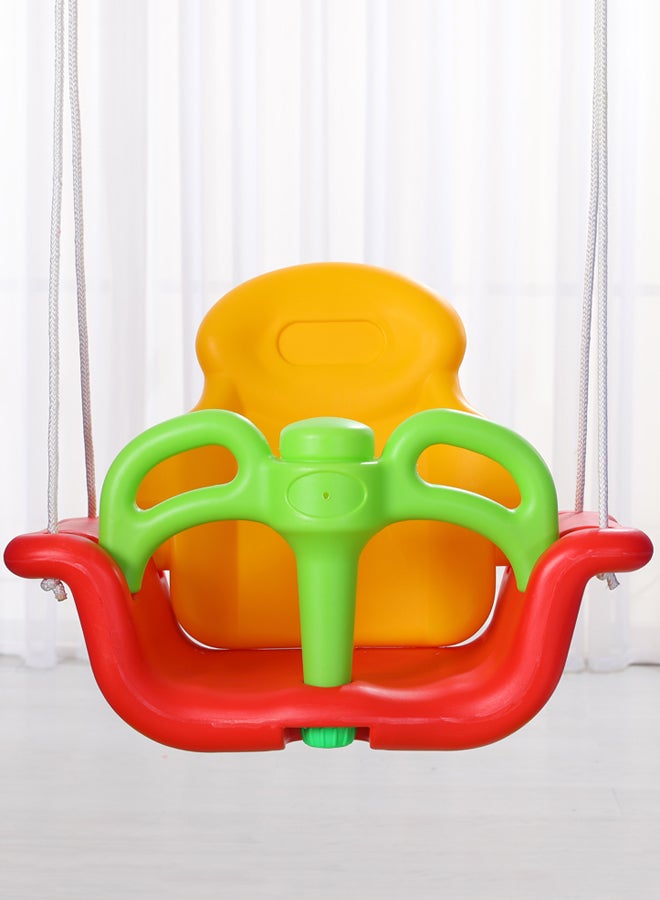 3-In-1 Adjustable Swing And Slide With Basketball Game Learning Education Toy Set 180x162x126cm