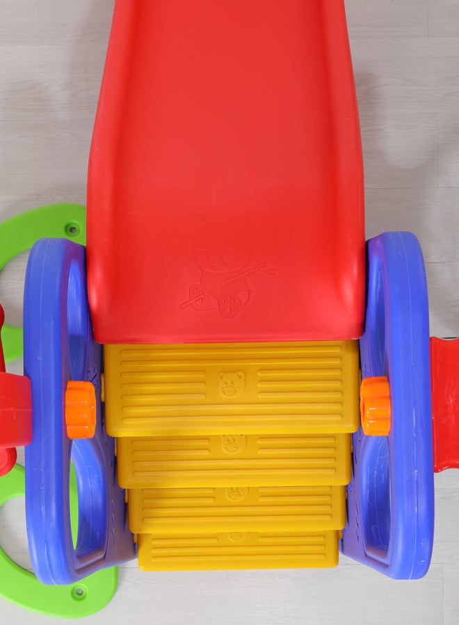 3-In-1 Adjustable Swing And Slide With Basketball Game Learning Education Toy Set 180x162x126cm