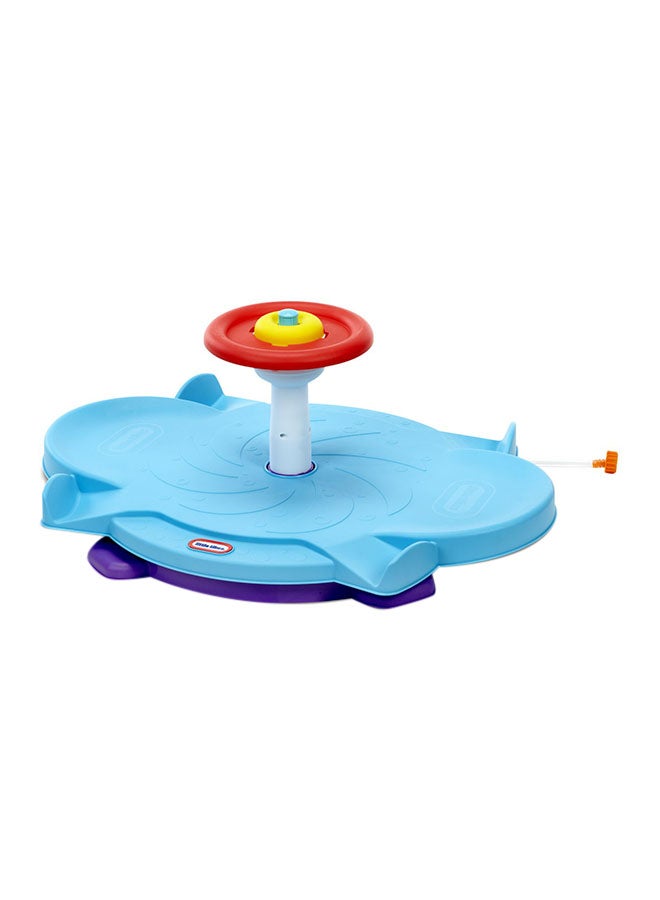 Twist And Splash Fun Zone Entertainer Dual Twister Seated Spinner For Kids 36x18x24inch