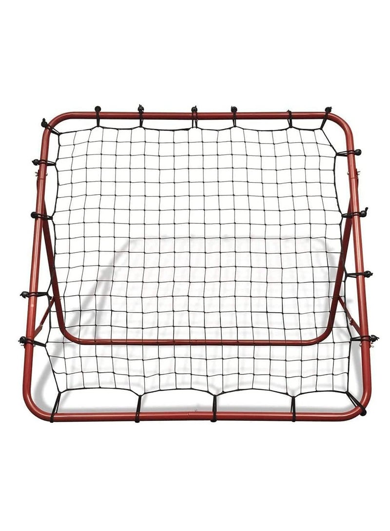 Football rebounder Adjustable angles training net