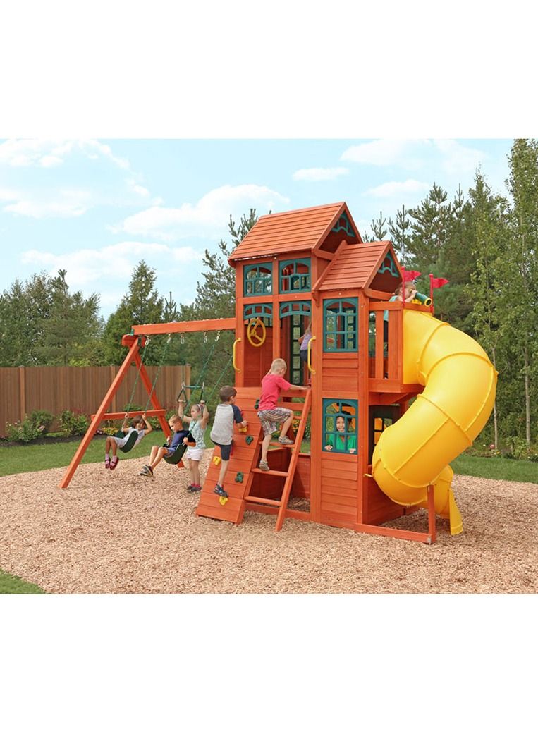 Canyon Ridge Wooden Playcenter