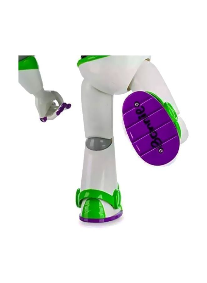 Disney Advanced Talking Buzz Lightyear Action Figure-	White/Green/Purple