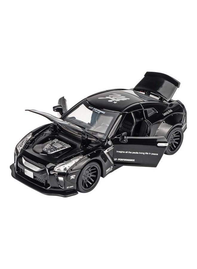 Nissan GTR Pull Back Sports Car Model