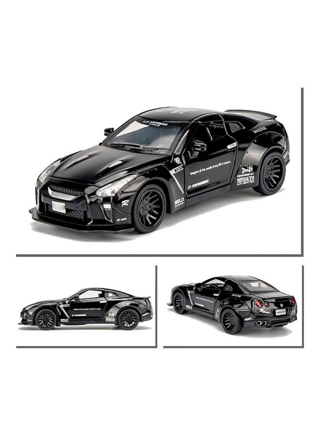 Nissan GTR Pull Back Sports Car Model