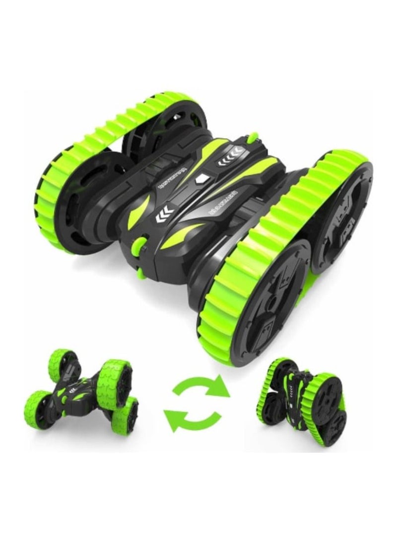 RC Stunt Car Off-Road 4WD dual function 2 in 1- 360 Degree Flip Caterpillar High Speed