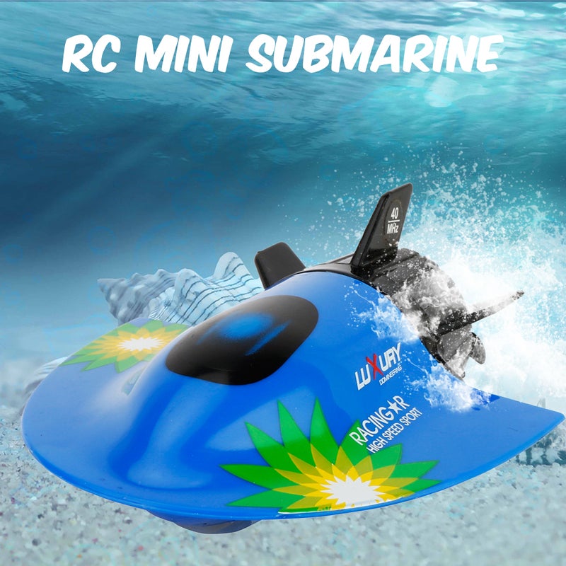 Mini Remote Control Submarine Boat 26 x 8.5 x 20.2cm
