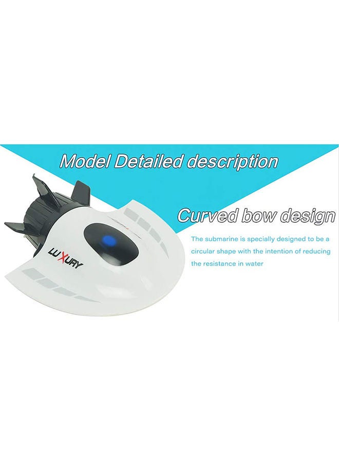 Mini Remote Control Submarine Boat 26 x 8.5 x 20.2cm