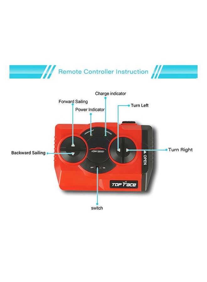 Mini Remote Control Submarine Boat 26 x 8.5 x 20.2cm