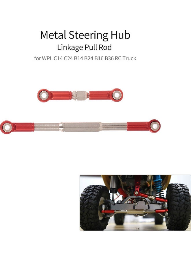 Steering Hub Linkage Pull Rod Meta 8 x 1 x 8cm