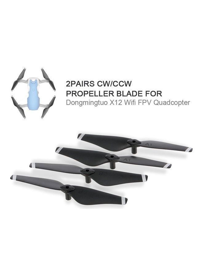 2 Piece CW/CCW Propeller Blade 9 x 2 x 7cm