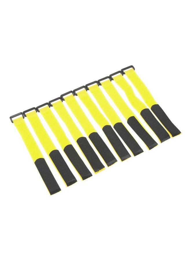 10-Piece Strong RC Battery Antiskid Cable Tie Down Strap