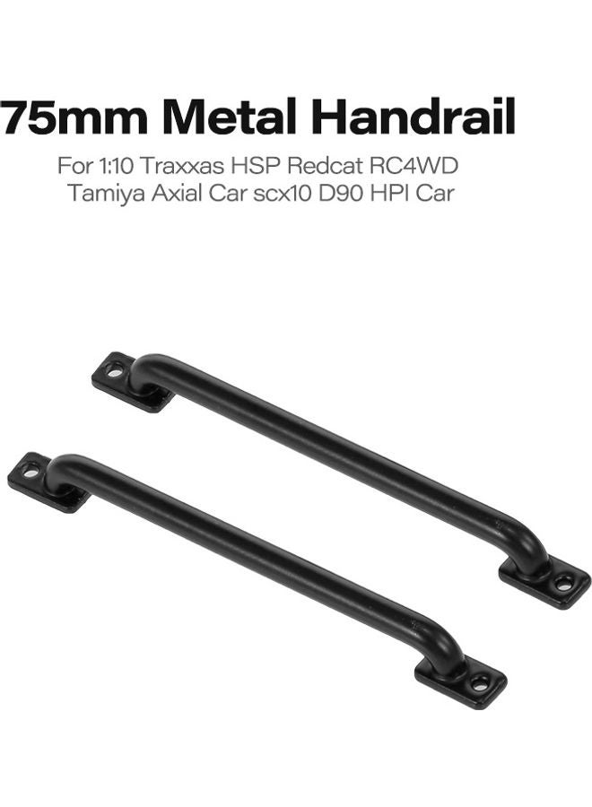 2-Piece Car Railing Metal Handrail