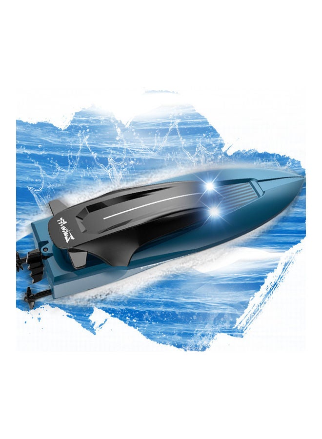 2.4G Wireless Remote Control Light Mini Speed Boat 17.5 X 9.5 X 9cm
