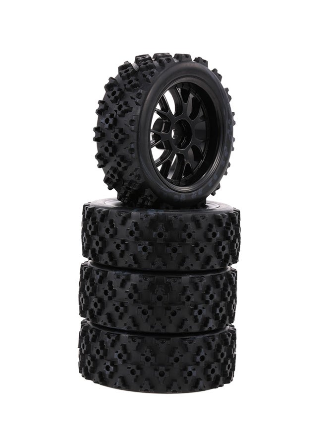 4-Piece Star Tread Buggy Tyre Set For Redcat Traxxas RM10570B