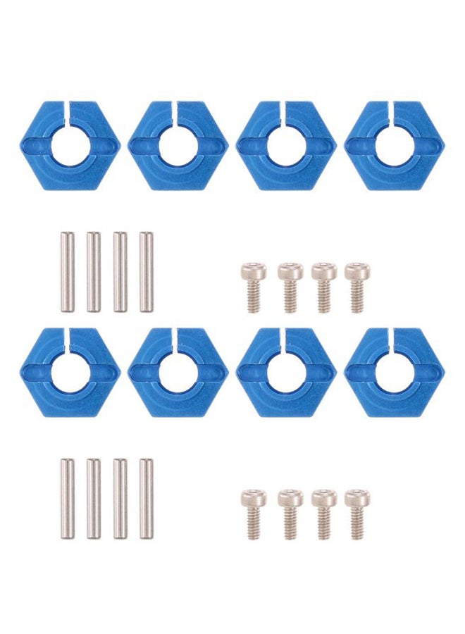 24-Piece Wheel Hex Nuts With Pins And Screws