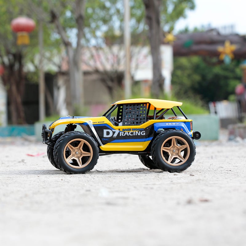 XK 12402-A D7 1/12 550 Motor 4WD 45Km/H 2.4GHz All Terrain Off Road Truggy Climbing RC Truck 50.5cm