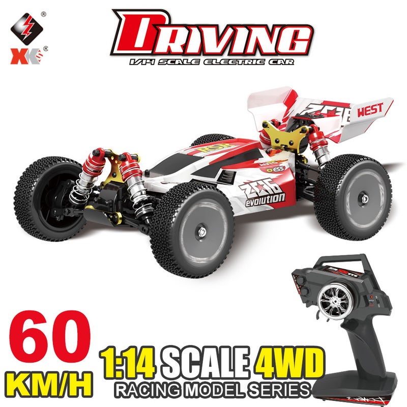 XKS 144001 60km/h 1/14 Scale 2.4GHz 4WD RTR High Speed Off-Road Drift RC Buggy Car 41.5cm