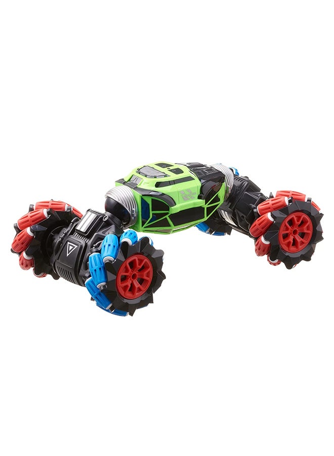 Double Sided Stunt Car with Music Gesture Control Watch and Remote Control