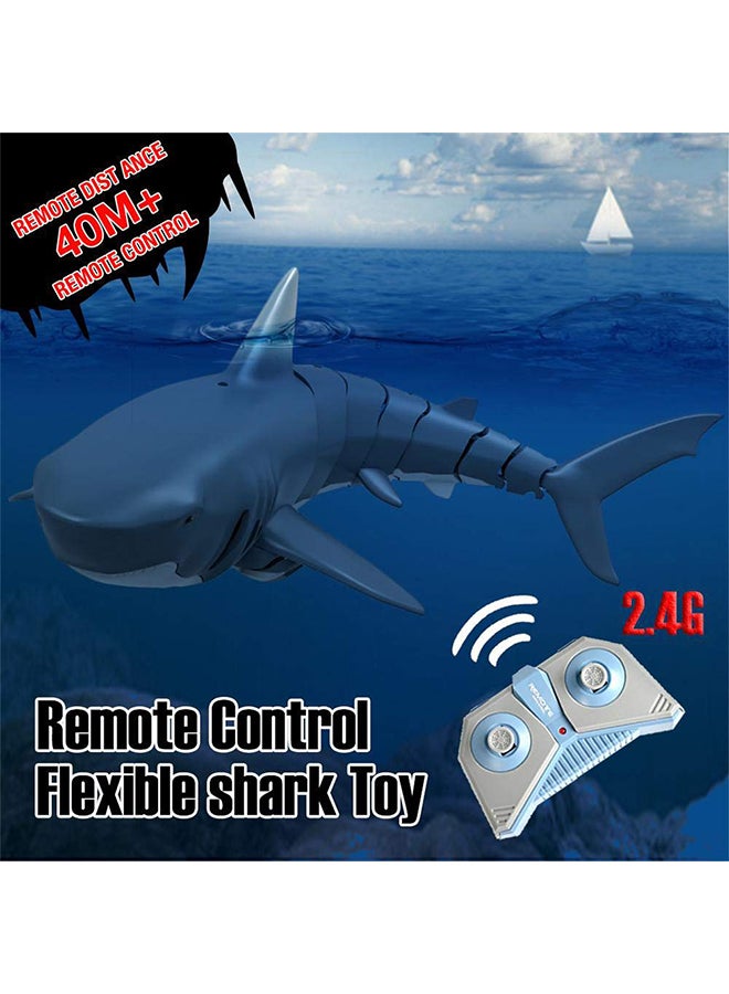 Mini Underwater Flexible Rich Detailing Swim Shark With Remote Control For Kids