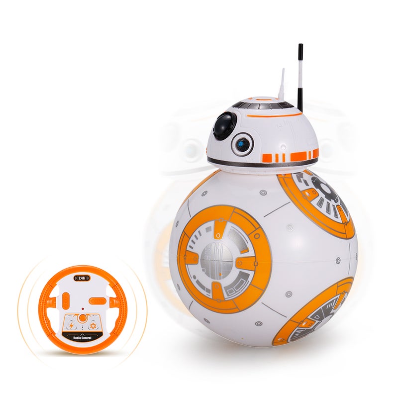 BB-8 2.4GHz RC Robot Ball Remote Control Planet Boy 27 x 16 x 22cm