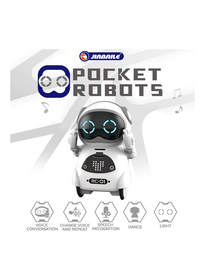939A Voice Recognition Pocket Robots 15.5x5.7x11.5cm