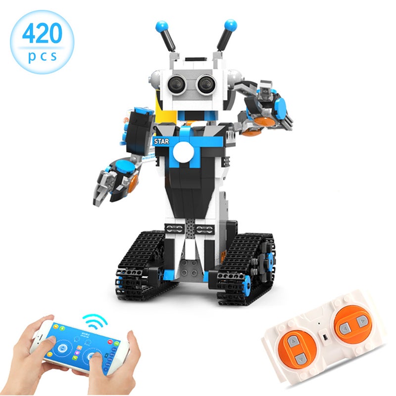 420-Piece 2.4Ghz RC Robot Building Blocks 34.5 x 6.8 x 22.5cm