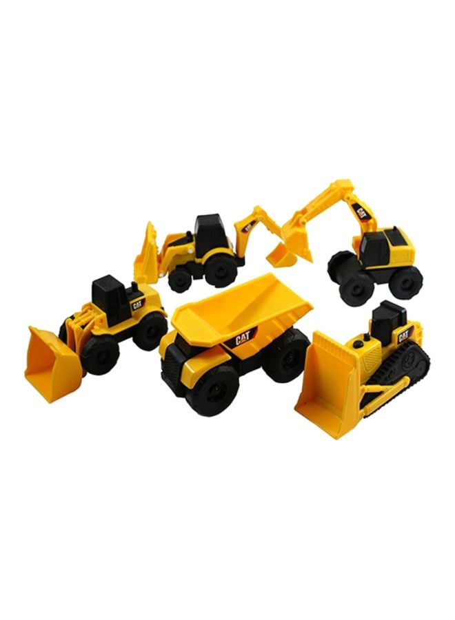 5-Piece Mini Construction Truck Set