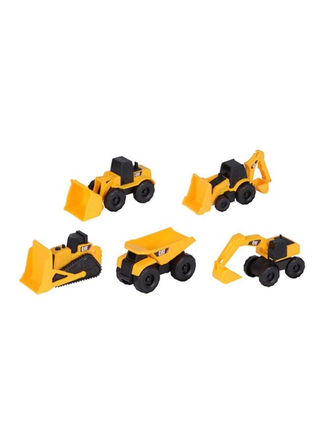 5-Piece Mini Construction Truck Set