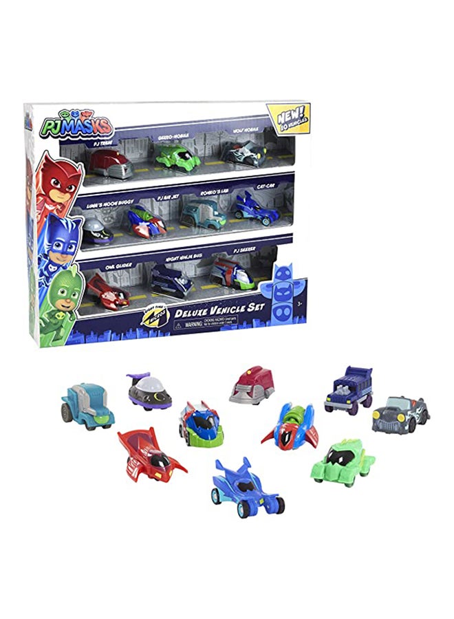Pj Masks - Night Time Micros Deluxe Vehicle Set