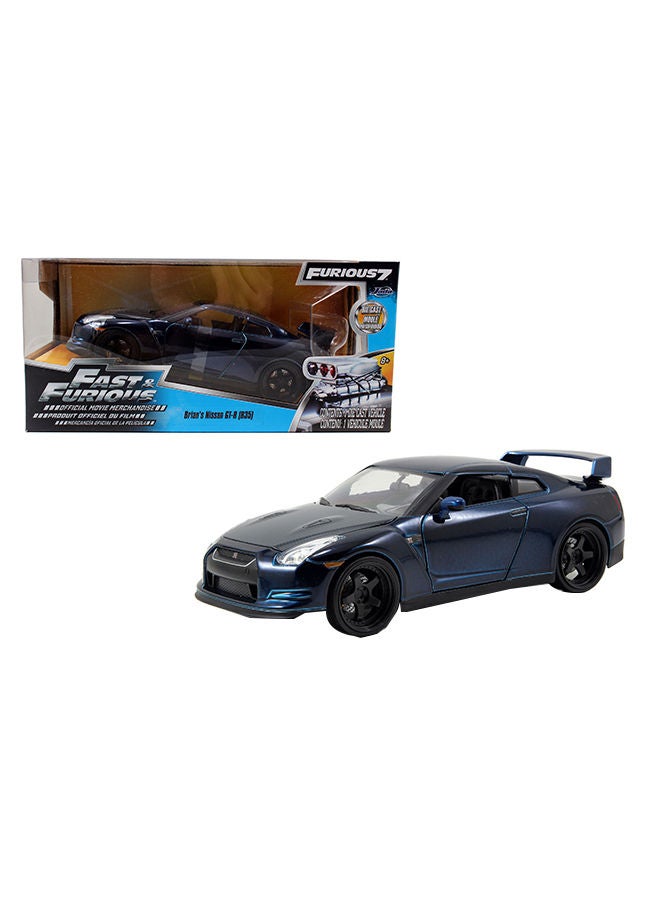 Fast And Furious 2009 Nissan Gt-R 1:24