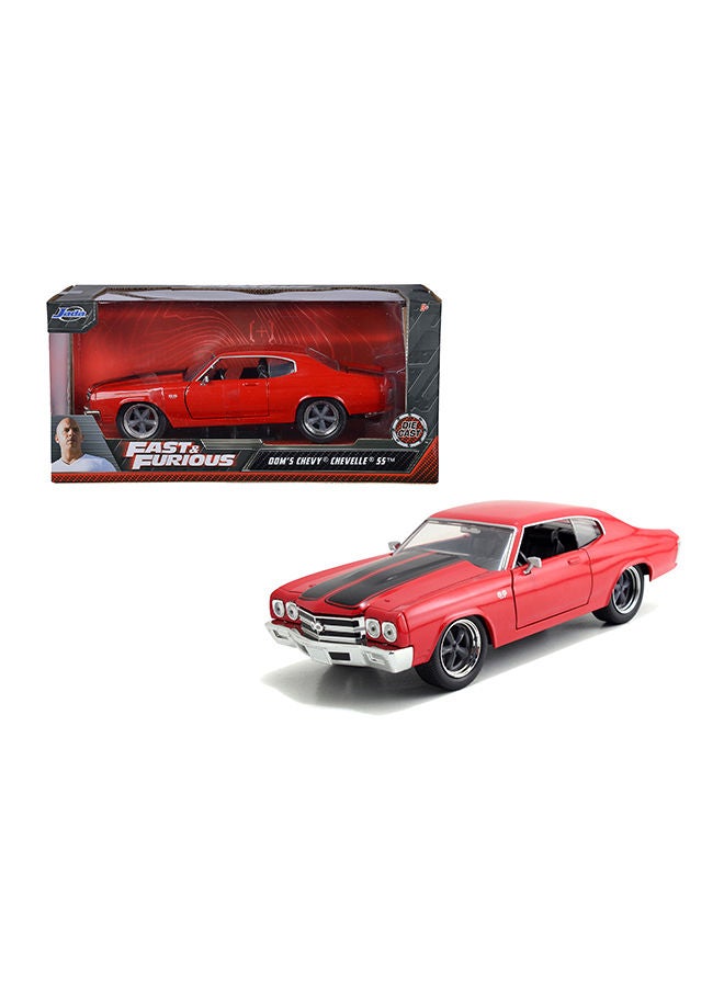 Fast And Furious 1970 Chevy Chevelle Ss Red