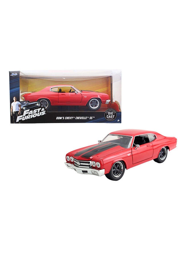 Fast And Furious 1970 Chevy Chevelle Ss Red